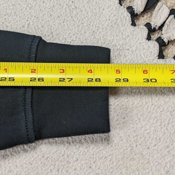 BR Standard Banana Republic Hoodie Sweatshirt Black Pullover Women's Sz Small - Picture 15 of 16